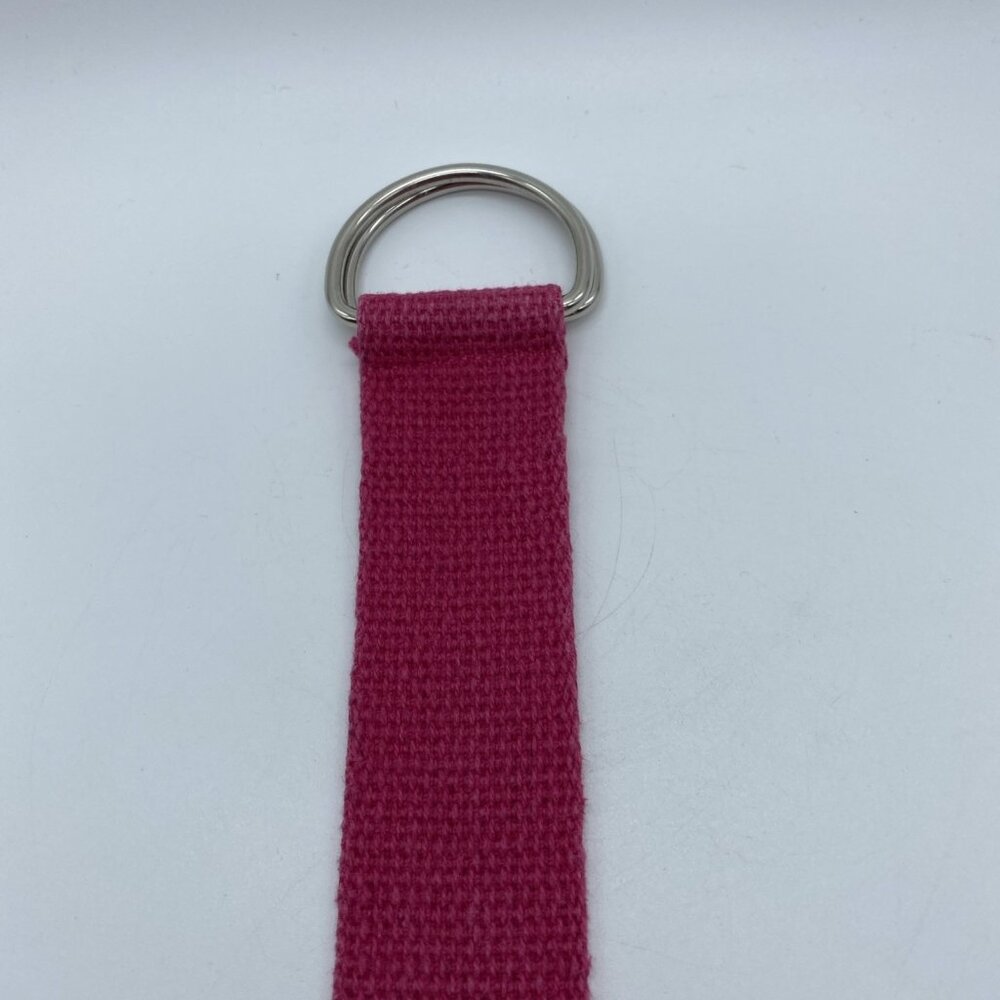 Pink D-Ring Belt Women's Size S End to End 30" - Picture 4 of 11
